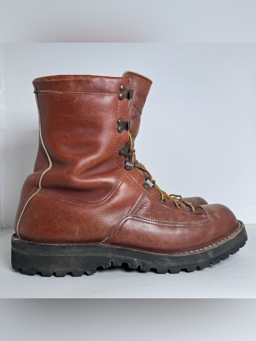 Vintage Danner Hood Winter Light Mens Hiking Boot Brown Size 9 Gore-Tex USA 200G